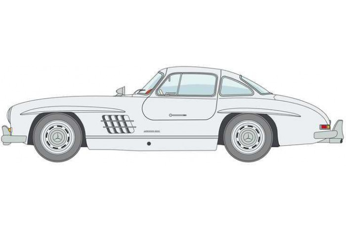 Model Kit auto 3612 - Mercedes-Benz 300 SL Gullwing (1:16)