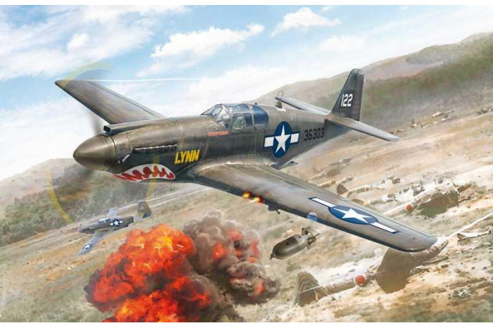 Model Kit letadlo 1423 - P-51A Mustang (1:72)