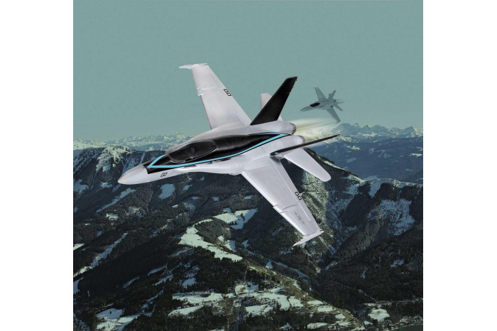 EasyClick ModelSet letadlo 64965 - Maverick's F/A-18 Hornet "Top Gun" (1:72)