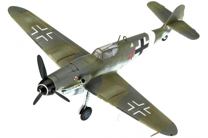 Plastic Modelkit letadla 03710 - Bf109G-10 & Spitfire Mk.V (1:72)