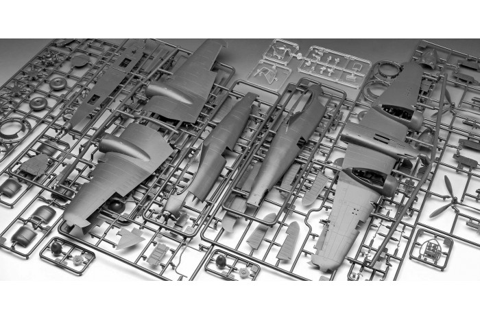 Plastic ModelKit letadlo 03854 - Beaufighter IF Nightfighter (1:48)