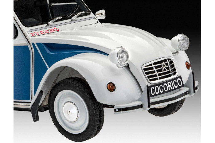 Plastic ModelKit auto 07653 - Citroen 2 CV "Cocorico" (1:24)