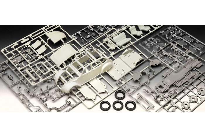 Plastic ModelKit auto 07653 - Citroen 2 CV "Cocorico" (1:24)