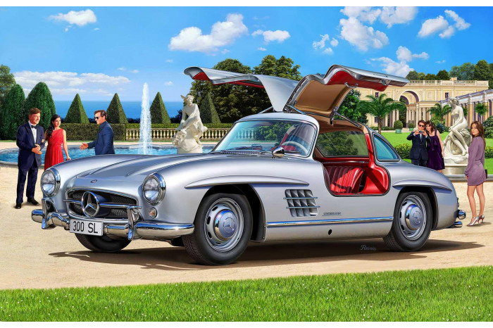 Plastic ModelKit auto 07657 - Mercedes-Benz 300 SL (1:12)
