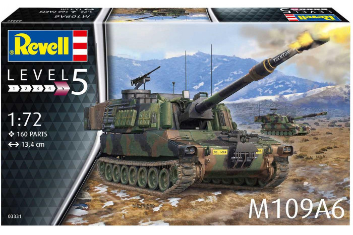 Plastic ModelKit tank 03331 - M109A6 (1:72)