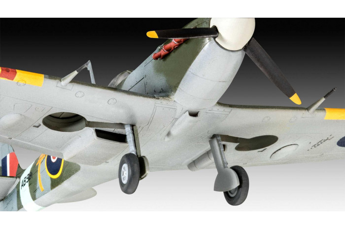 ModelSet letadla 63710 - Bf109G-10 & Spitfire Mk.V (1:72)