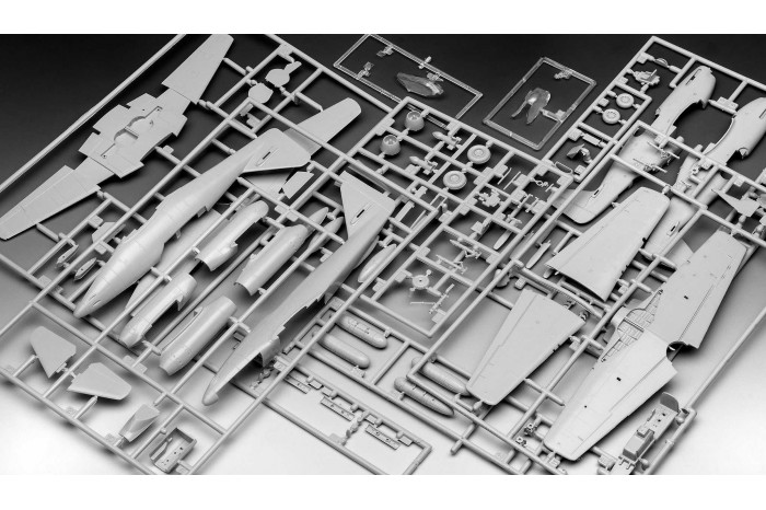 ModelSet letadla 63711 - Me262 & P-51B (1:72)