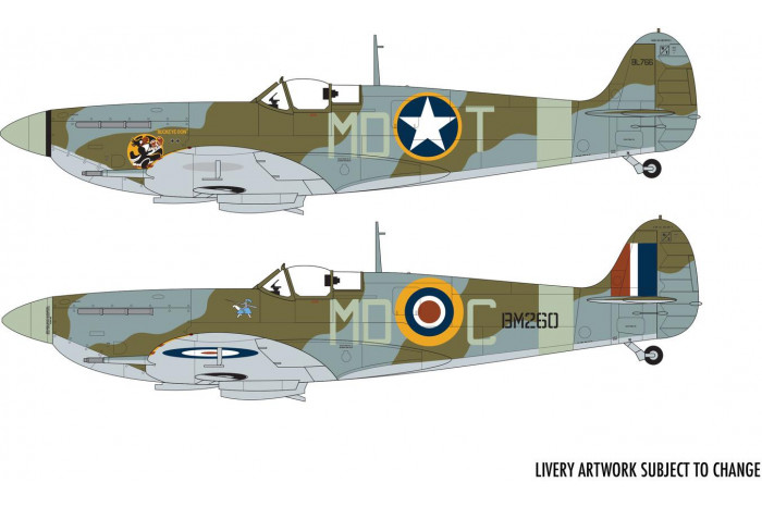 Classic Kit letadlo A05125A - Supermarine Spitfire Mk.Vb (1:48)