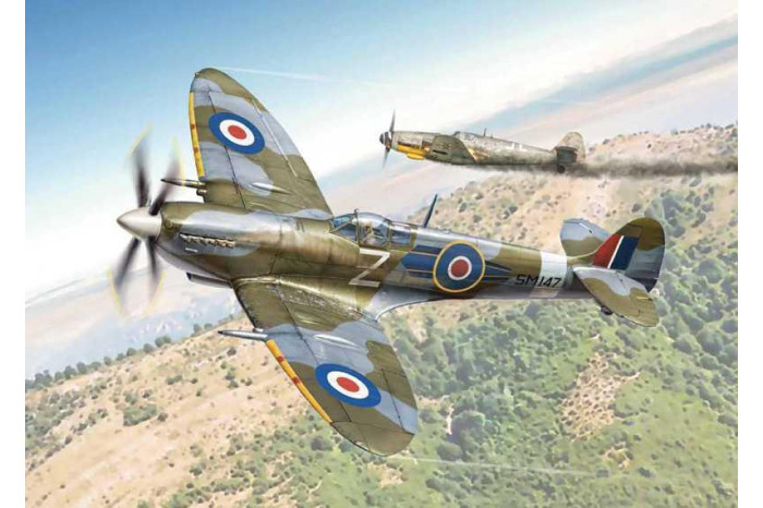 Model Kit letadlo 2804 - Spitfire MK.IX (1:48)