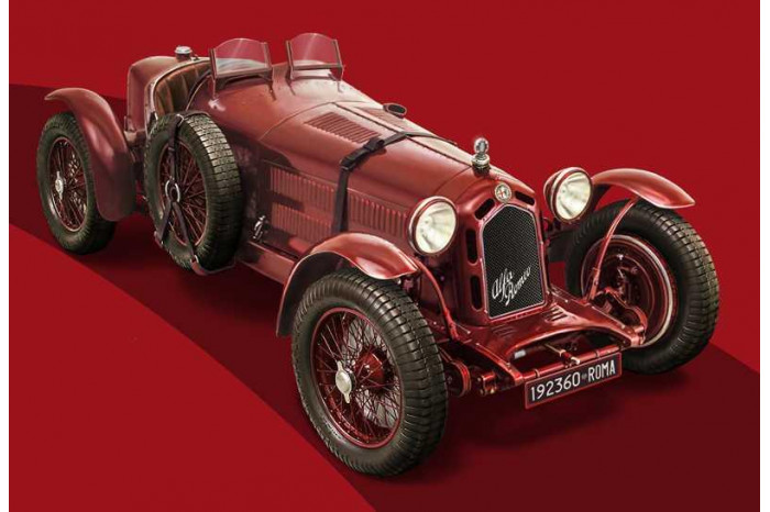 Model Kit auto 4708 - Alfa Romeo 8C 2300 Roadster (1:12)