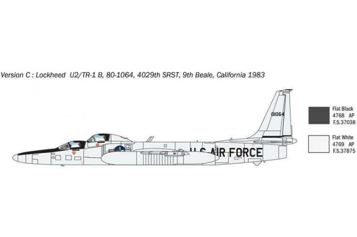 Model Kit letadlo 2809 - Lockheed TR-1A/B (1:48)