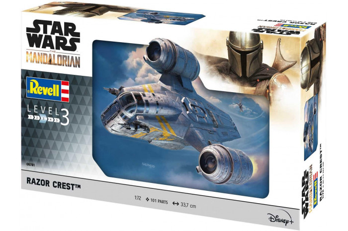 Plastic ModelKit SW 06781 - The Mandalorian: The Razor Crest (1:72)