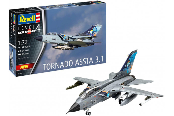 Plastic ModelKit letadlo 03842 - Tornado ASSTA 3.1 (1:72)