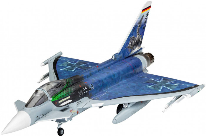 Plastic ModelKit letadlo 03843 - Eurofighter "Luftwaffe 2020 Quadriga" (1:72)