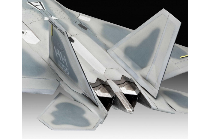 Plastic ModelKit letadlo 03858 - Lockheed Martin F-22A Raptor (1:72)