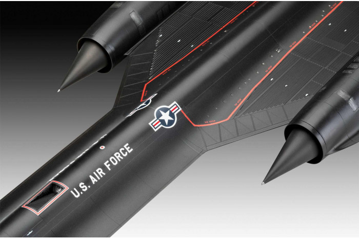 Plastic ModelKit letadlo 04967 - Lockheed SR-71 A Blackbird (1:48)