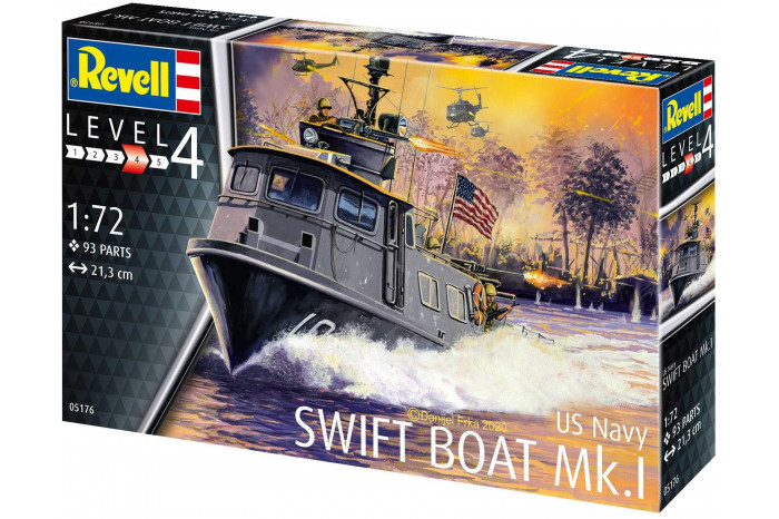 Plastic ModelKit loď 05176 - US Navy SWIFT BOAT Mk.I (1:72)