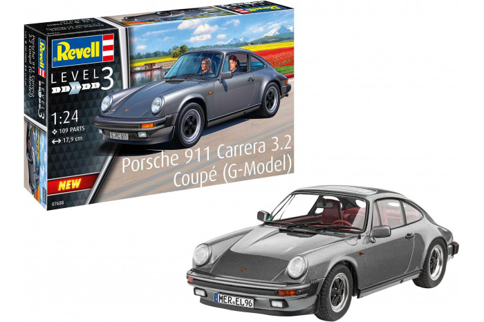 Plastic ModelKit auto 07688 - Porsche 911 Coupé (G-Model) (1:24)