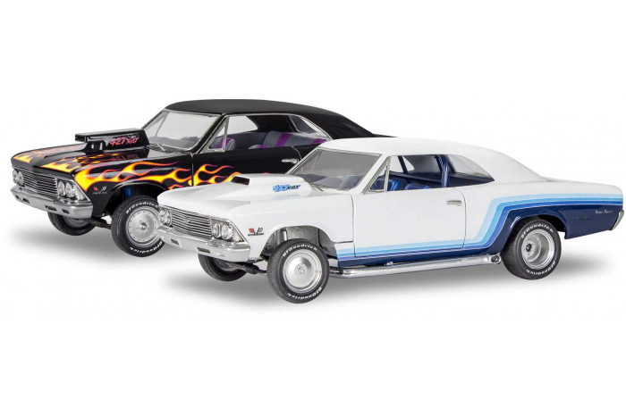 Plastic ModelKit MONOGRAM auto 4520 - 1966 Malibu SS (1:24)