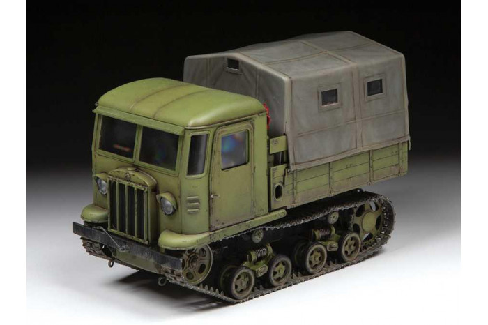 Model Kit military 3663 - STZ-5 Soviet artillery tractor (1:35)