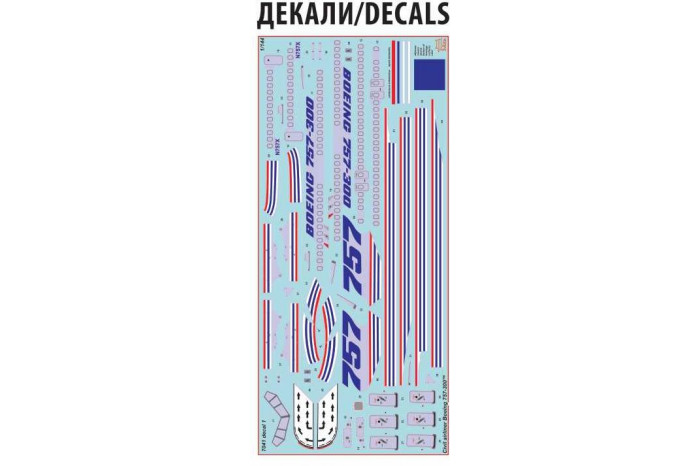 Model Kit letadlo 7041 - Boeing 757-300 (1:144)