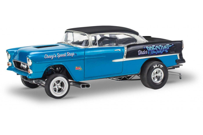 Plastic ModelKit MONOGRAM auto 4519 - ’55 Chevy Bel Air “Street Machine” (1:24)