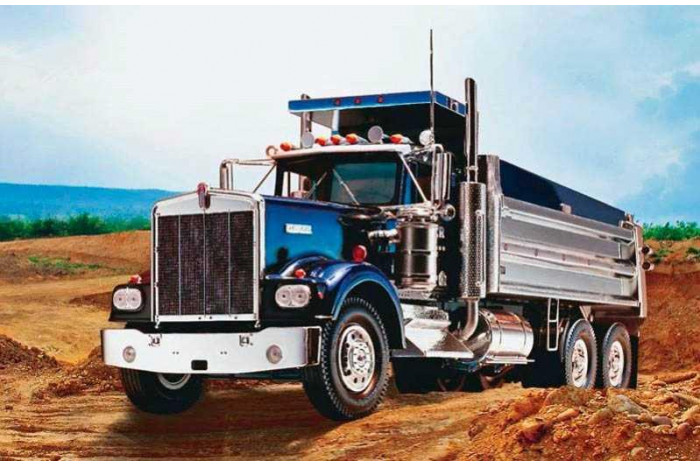 Plastic ModelKit MONOGRAM truck 2628 - Kenworth W-900 Dump Truck (1:25)