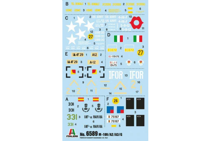 Model Kit tank 6589 - M109/A2-A3-G (1:35)