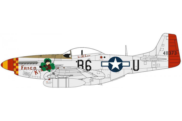 Classic Kit letadlo A05131A - North American P-51D Mustang (1:48)