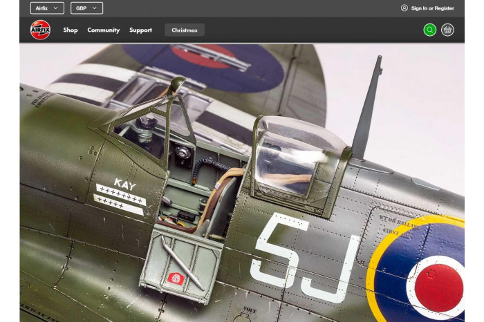 Classic Kit letadlo A17001 - Supermarine Spitfire Mk.Ixc (1:24)