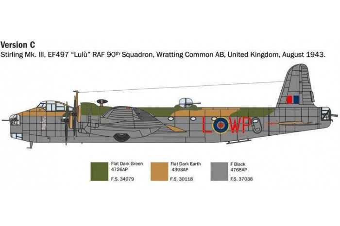 Model Kit letadlo 1462 - Stirling Mk.III (1:72)
