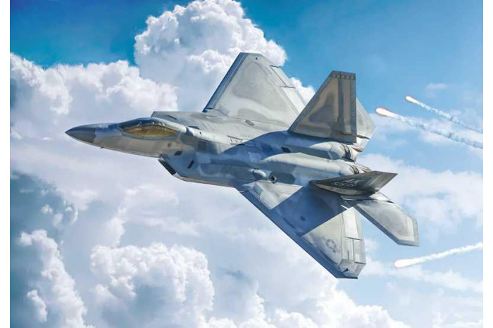Model Kit letadlo 2822 - Lockheed Martin F-22A Raptor (1:48)