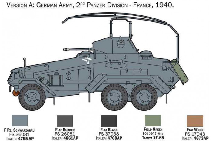 Model Kit military 6433 - Sd. Kfz. 232 6 Rad. (1:35)