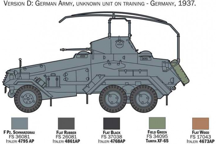 Model Kit military 6433 - Sd. Kfz. 232 6 Rad. (1:35)