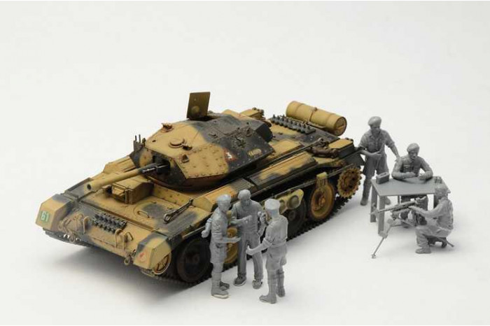 Model Kit military 6592 - Crusader Mk. II & British Tank Crew (1:35)