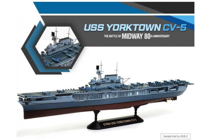Model Kit loď 14229 - USS Yorktown CV-5 "Battle of Midway" (1:700)