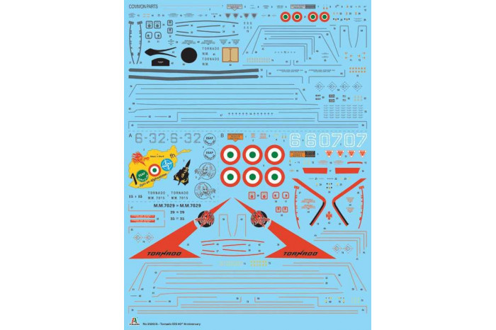 Model Kit letadlo 2520 - Tornado IDS - 40th Anniversary (1:32)