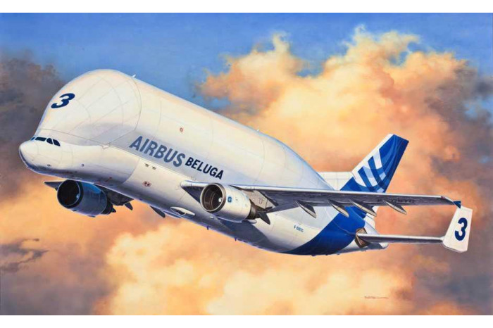 Plastic ModelKit letadlo 03817 - Airbus A300-600ST "Beluga" (1:144)