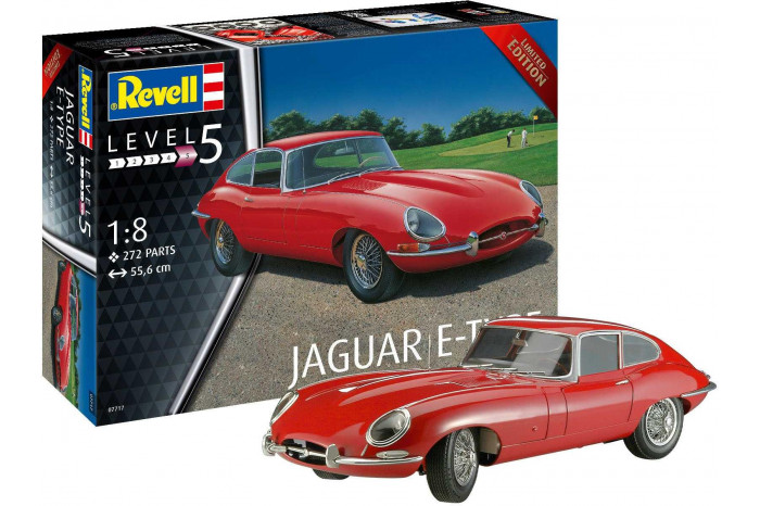 Plastic ModelKit auto 07717 - Jaguar E-Type (1:8)