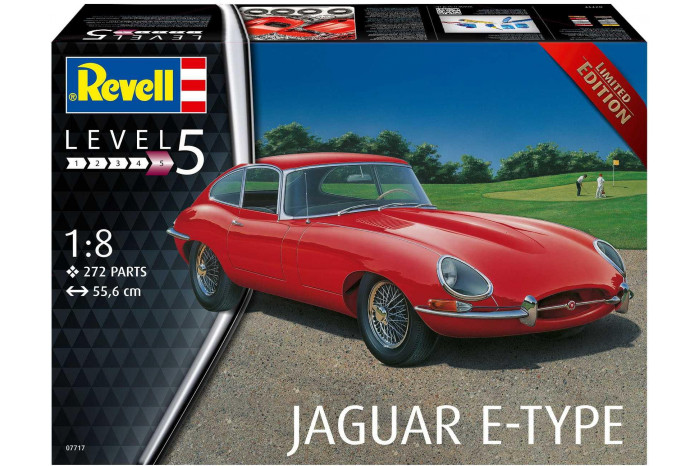Plastic ModelKit auto 07717 - Jaguar E-Type (1:8)
