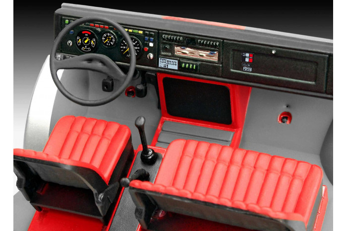 Plastic ModelKit auto 07512 - Mercedes-Benz Unimog U 1300 L TLF 8/18 (1:24)