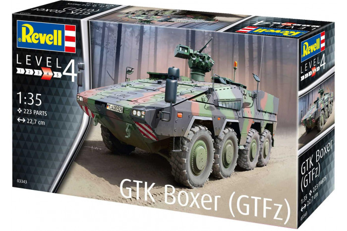 Plastic ModelKit military 03343 - GTK Boxer GTFz (1:35)