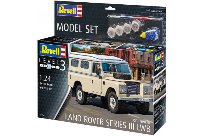 ModelSet auto 67056 - Land Rover Series III LWB (commercial) (1:24)