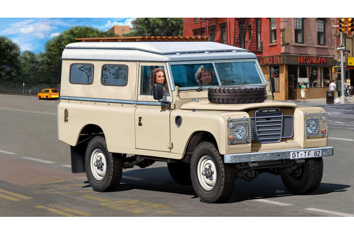 ModelSet auto 67056 - Land Rover Series III LWB (commercial) (1:24)