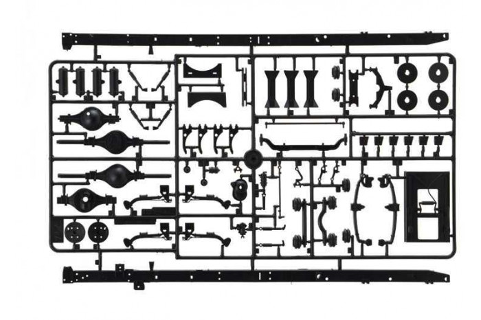 Model Kit truck 3783 - Freightliner Heavy Dumper Truck (1:24)