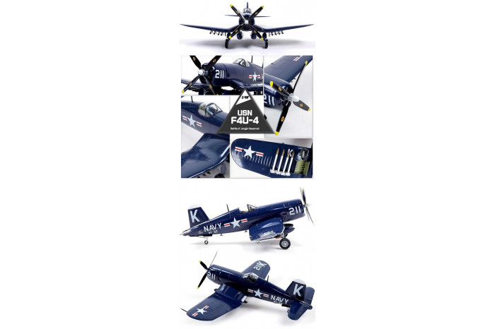 Model Kit letadlo 12353 - F4U-4  "Battle of Jangjin Reservoir" (1:48)