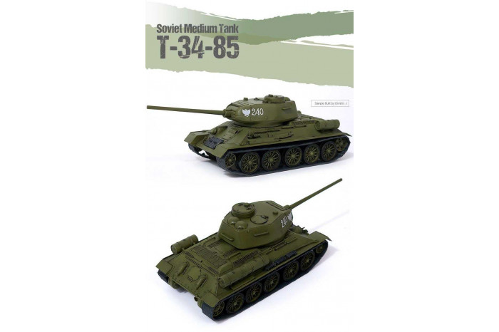 Model Kit tank 13421 - Soviet Medium Tank T-34-85 (1:72)