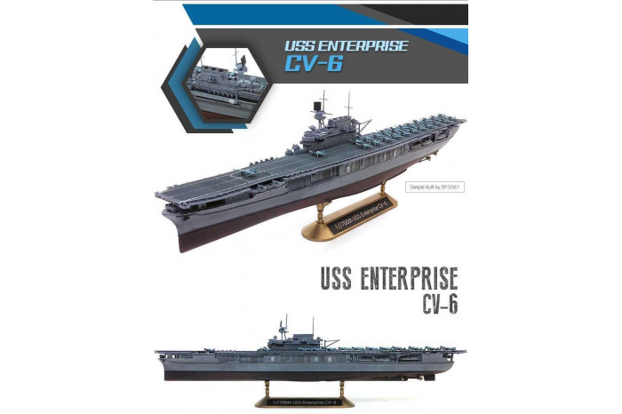 Model Kit loď 14409 - USS Enterprise CV-6 "Batte of Midway" (1:700)
