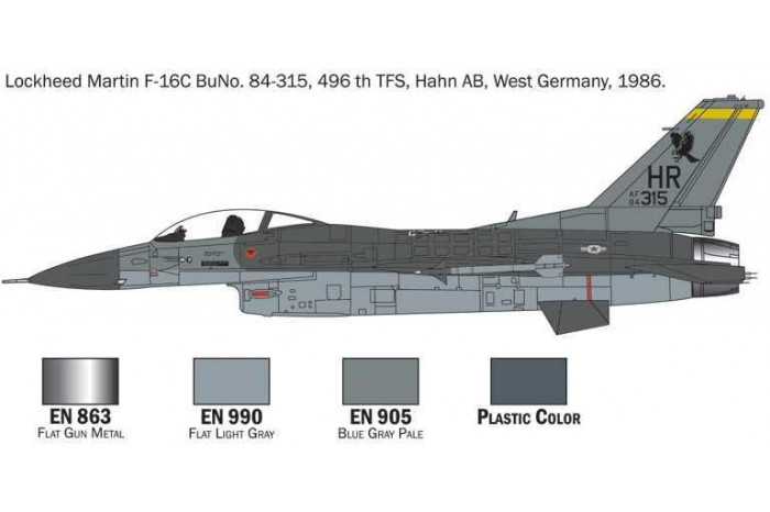 Model Set letadlo 72009 - F-16 C/D Night Falcon (1:72)