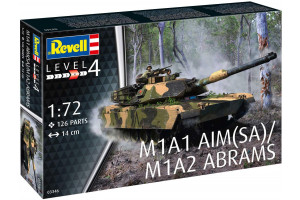 Plastic ModelKit tank 03346 - M1A2 Abrams (1:72)